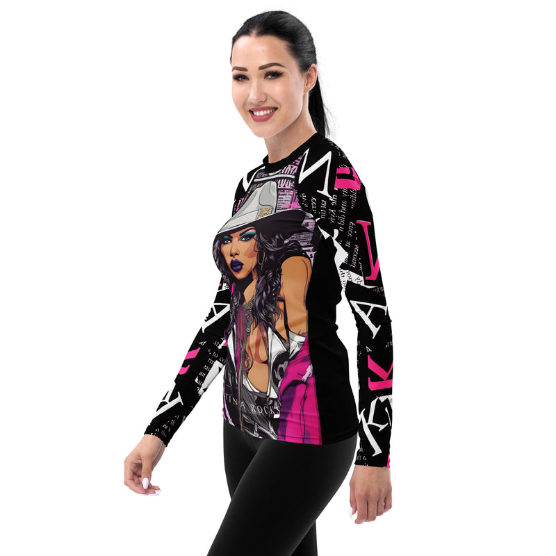 Latina Fashion- Latina Rocks La Sensual Women's Long Sleeve Shirt