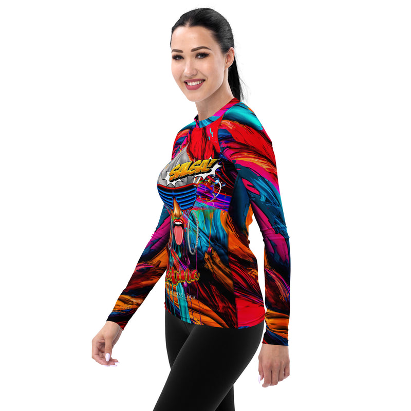 Latina Rocks Salsa Long Sleeve Shirt