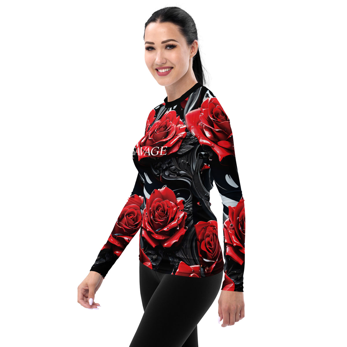 Latina Fashion- Latina Rocks Como La Flor Women's Long Sleeve Shirt