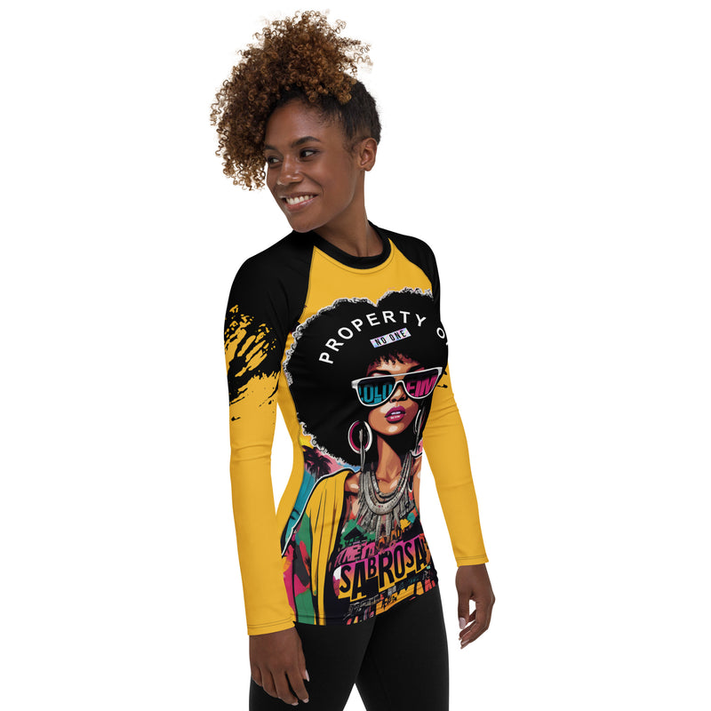 Latina Fashion- Latina Rocks Property of Noone Women's Long Sleeve Shirt