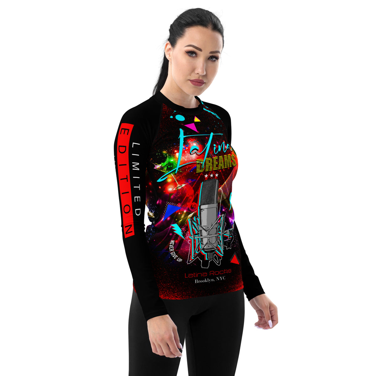 Latina Fashion- Latina Rocks Dreams Long Sleeve Women's Shirt