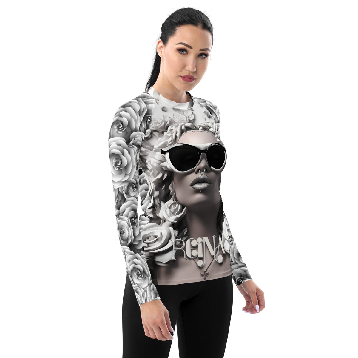 Latina Fashion- Latina Rocks Reina Women's Long Sleeve Shirt