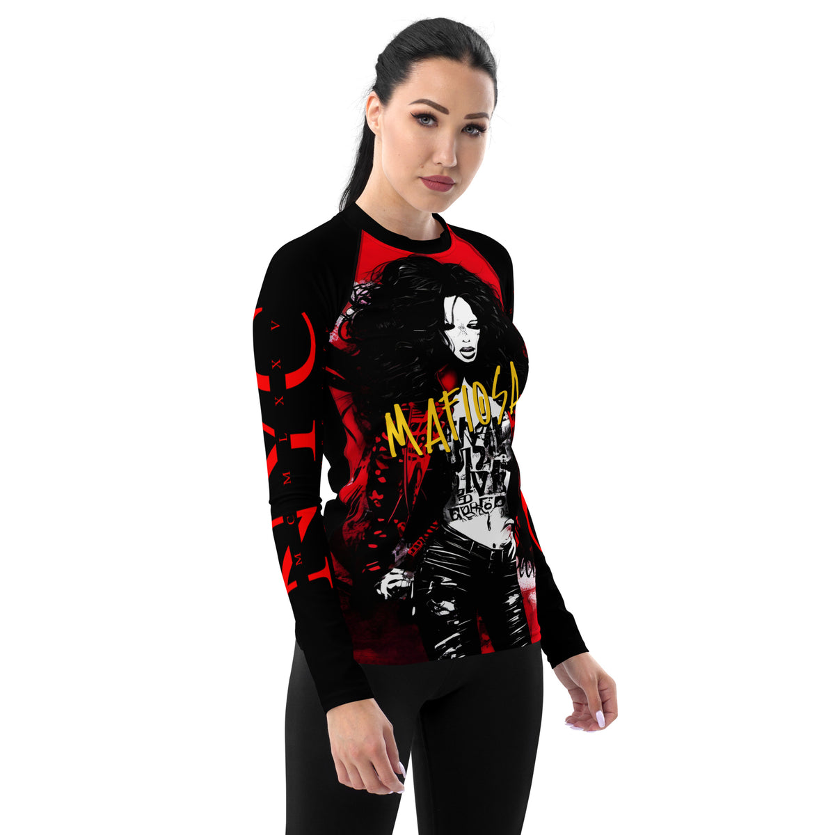 Latina Fashion- Latina Rocks Mafiosa Women's Long Sleeve Shirt