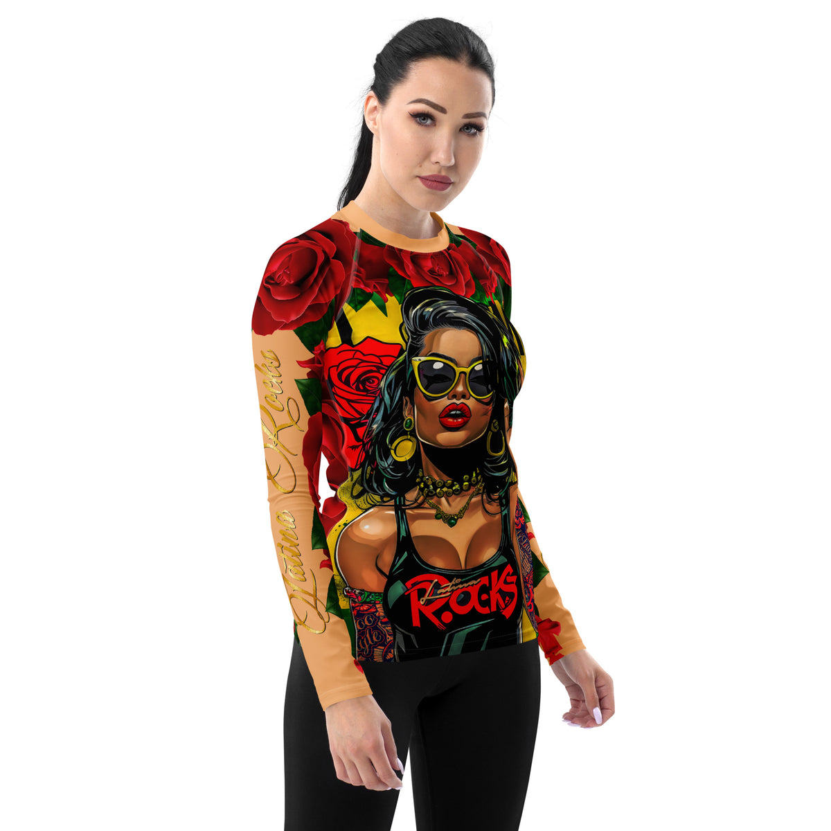 Latina Fashion- Latina Rocks Soy Latina Women's Long Sleeve Shirt