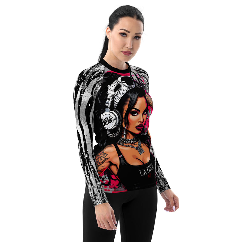 Latina Fashion- Latina Rocks Urban Vibes Women's Long Sleeve Shirt