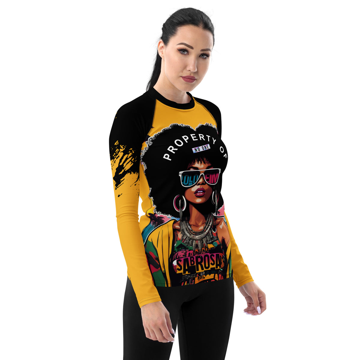 Latina Fashion- Latina Rocks Property of Noone Women's Long Sleeve Shirt