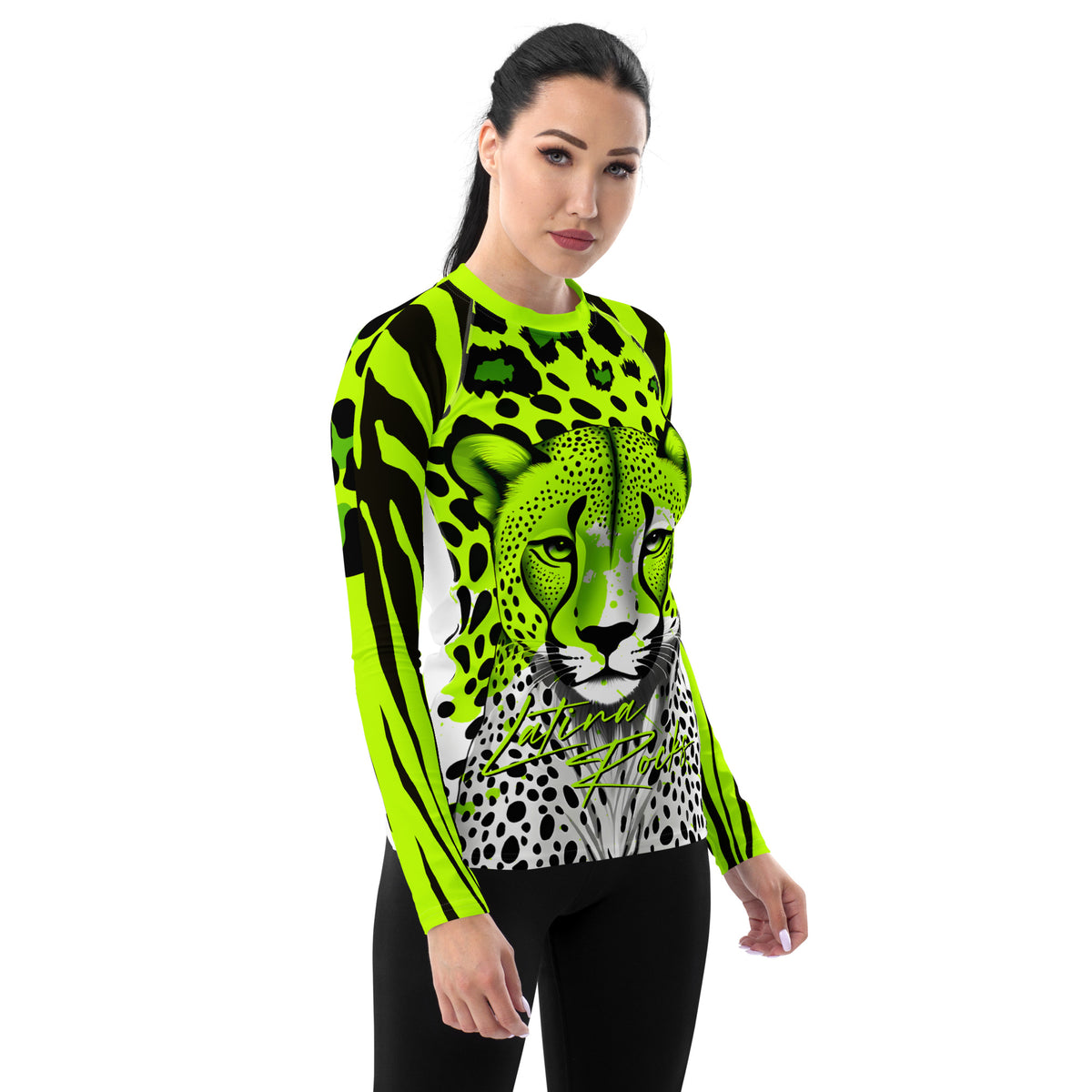 Latina Fashion- Latina Rocks Fierce Women's Long Sleeve Shirt