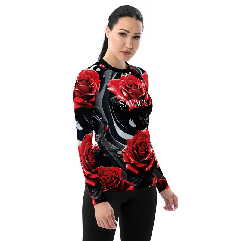 Latina Fashion- Latina Rocks Como La Flor Women's Long Sleeve Shirt