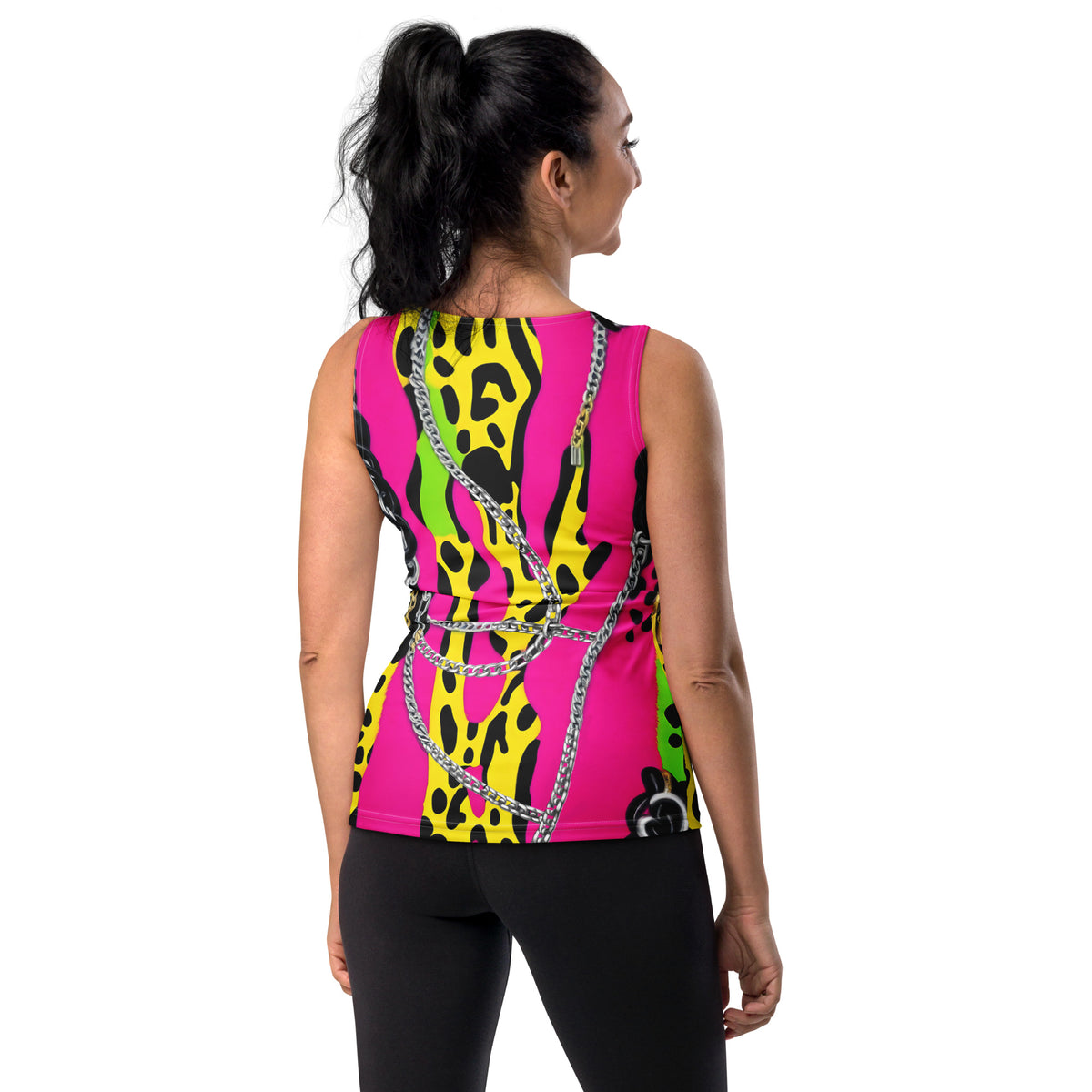 Latina Fashion- Latina Rocks Savage in Chains Tank Top