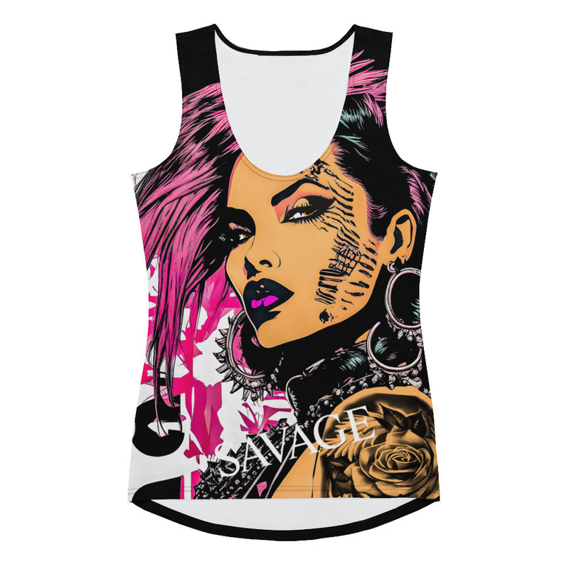 Latina Fashion- Bad Girl Tank Top