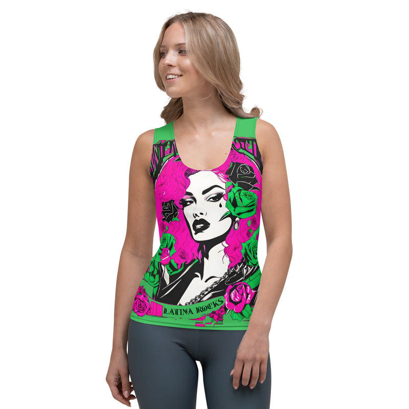 Latina Fashion- Latina Rocks Diosa Urbana Tank Top