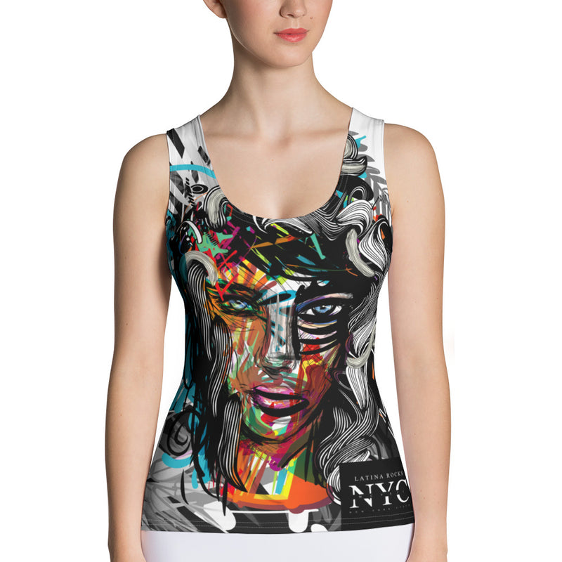 Latina Fashion- Latina Rocks Heritage Tank Top