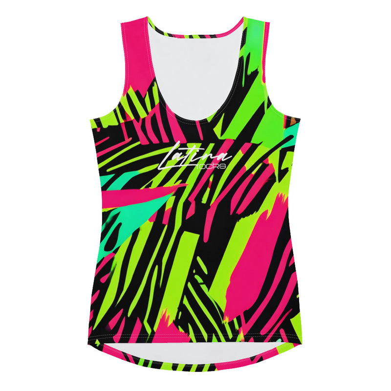 Latina Fashion- Latina Rocks Color Rave Tank Top