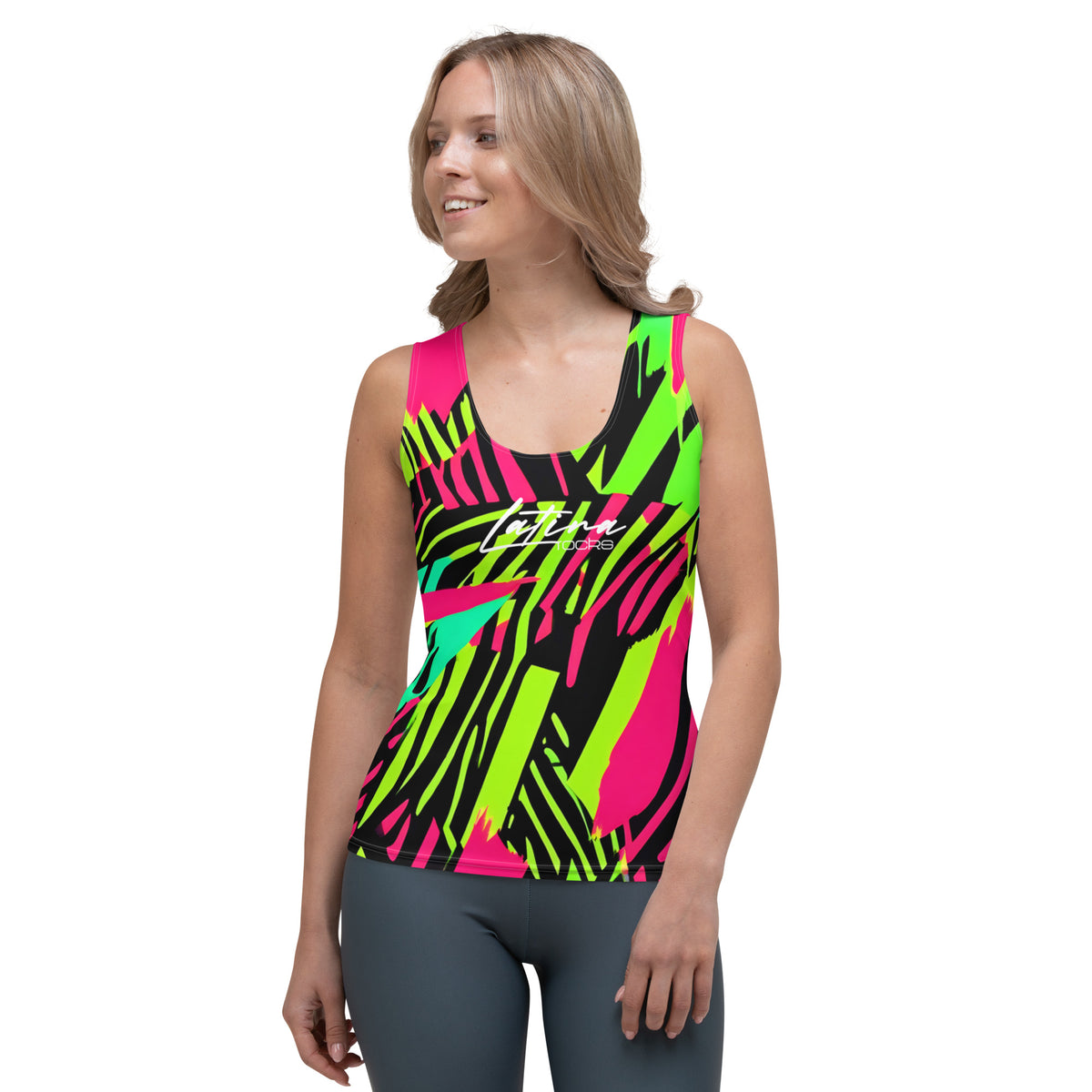 Latina Fashion- Latina Rocks Color Rave Tank Top