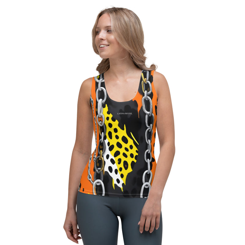 Latina Fashion- Latina Rocks Groovy Tank Top