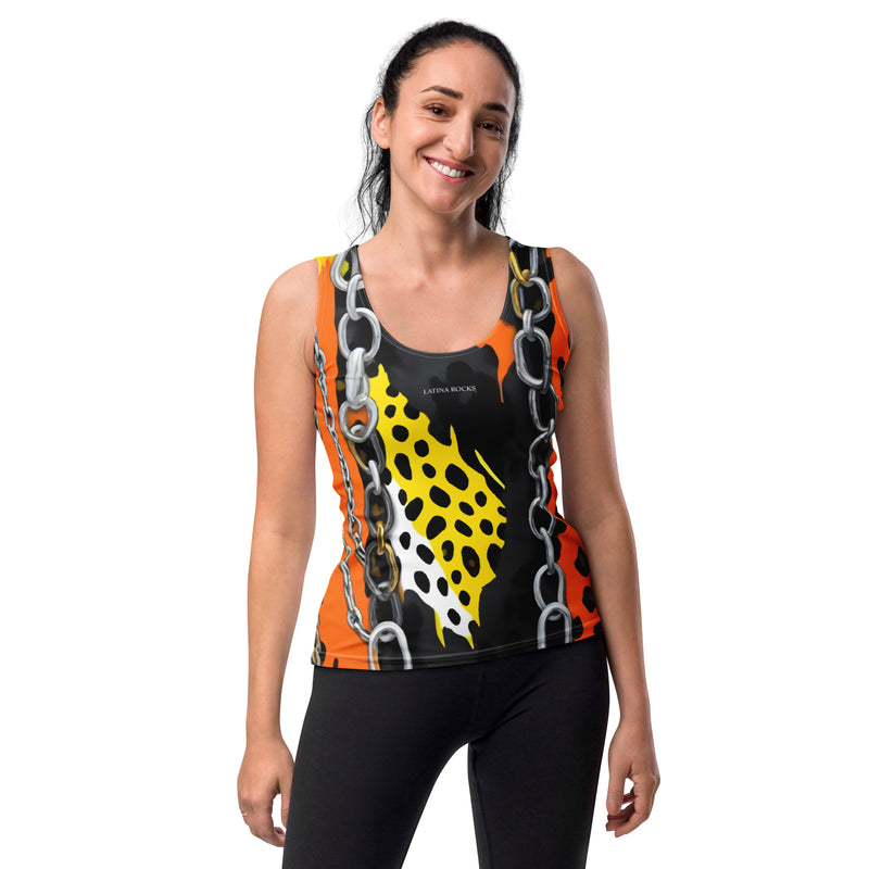 Latina Fashion- Latina Rocks Groovy Tank Top