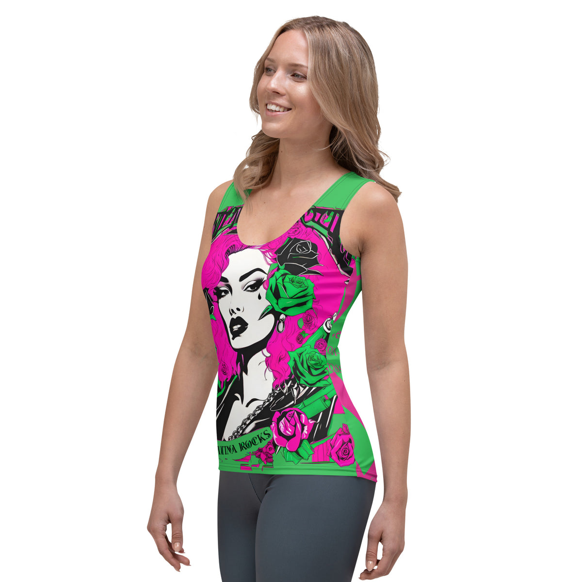 Latina Fashion- Latina Rocks Diosa Urbana Tank Top