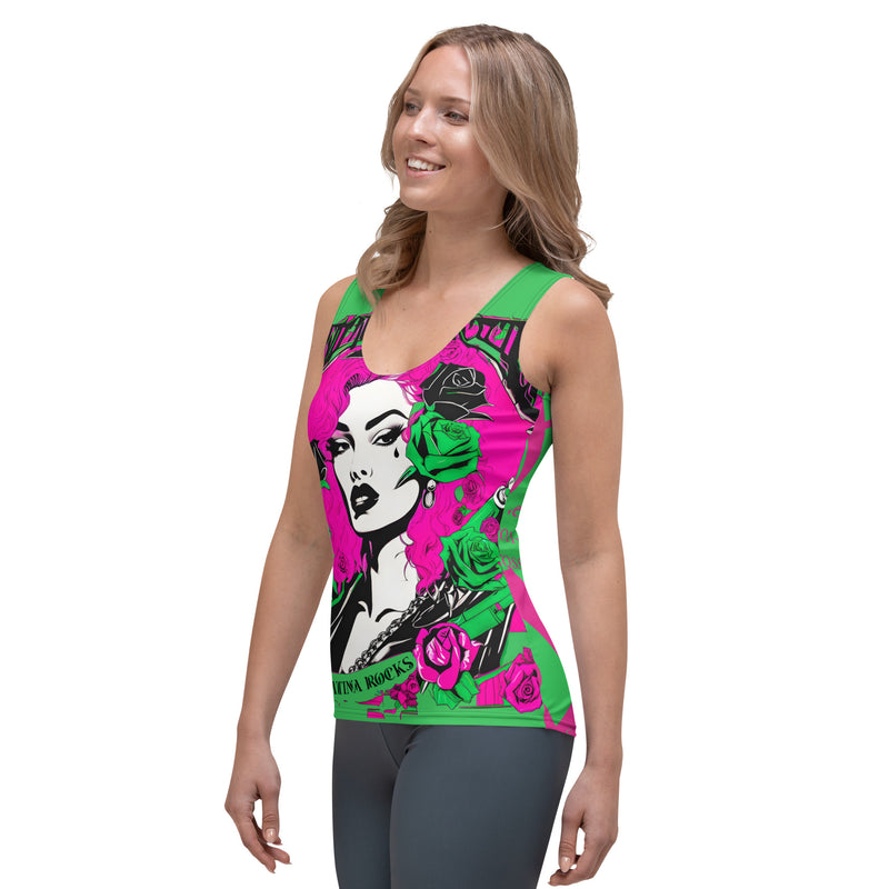 Latina Fashion- Latina Rocks Diosa Urbana Tank Top