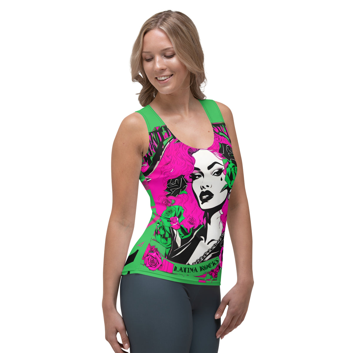 Latina Fashion- Latina Rocks Diosa Urbana Tank Top