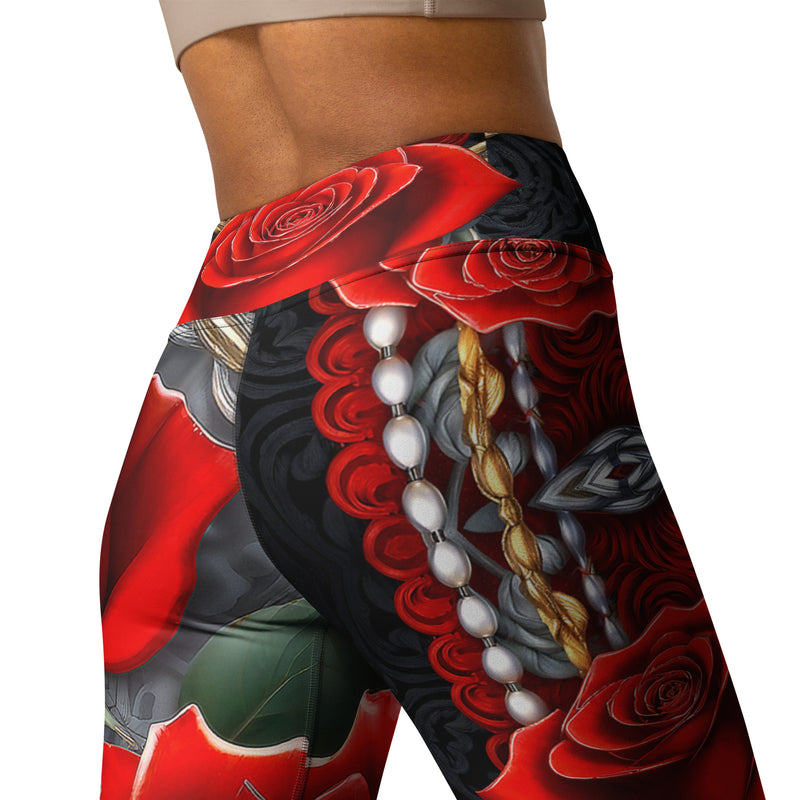 Latina Rocks Como La Flor Yoga Leggings