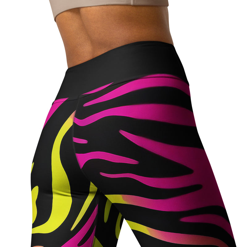 Latina Rocks Crazy Animal Print Yoga Leggings