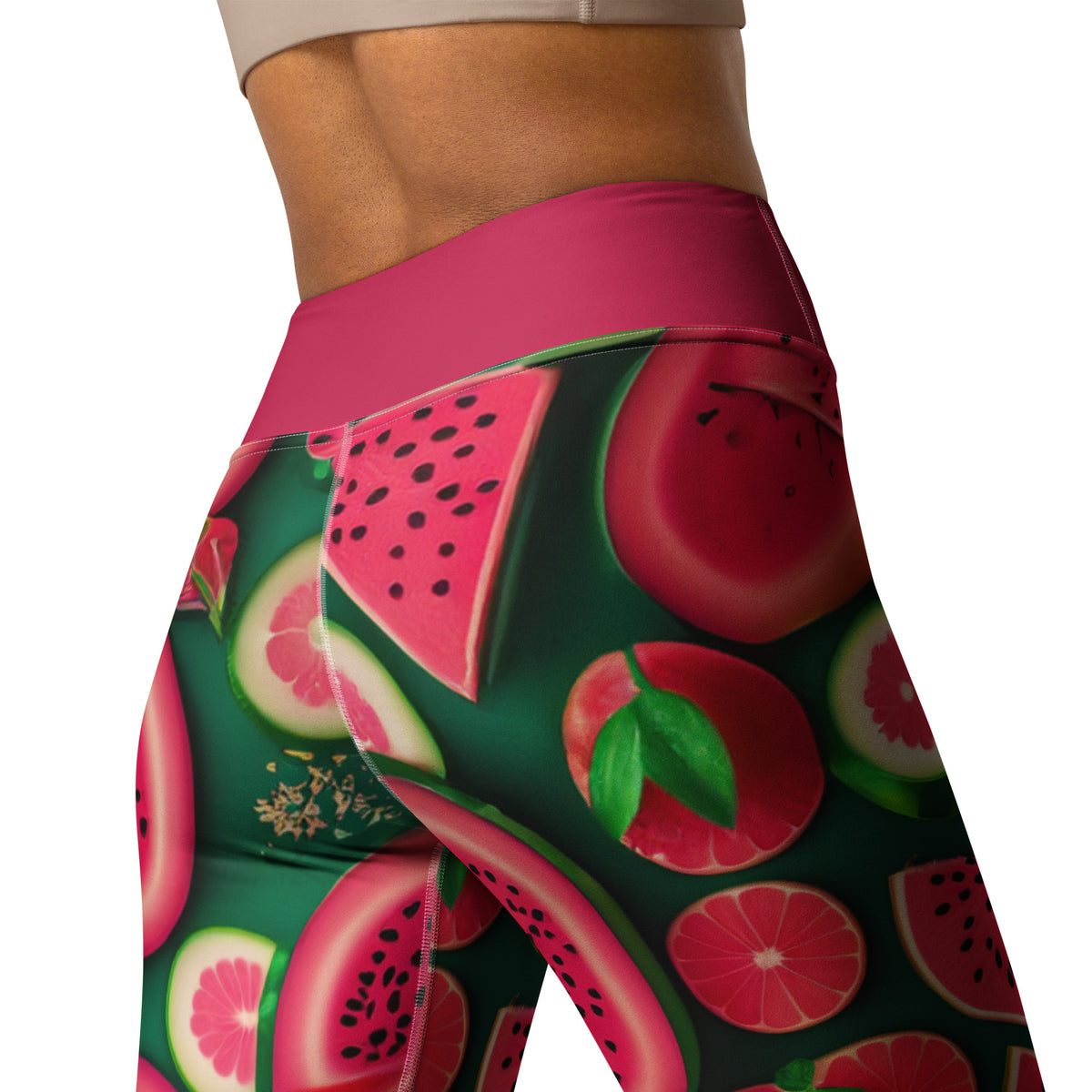 Latina Rocks Watermelon Yoga Leggings