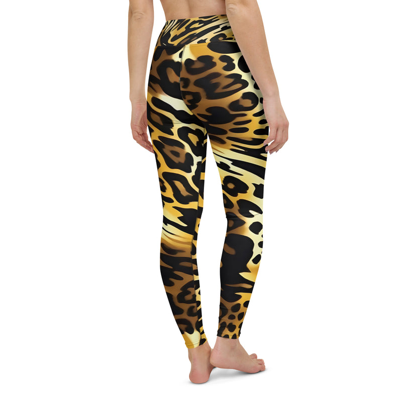 Latina Rocks Animal Print Yoga Leggings