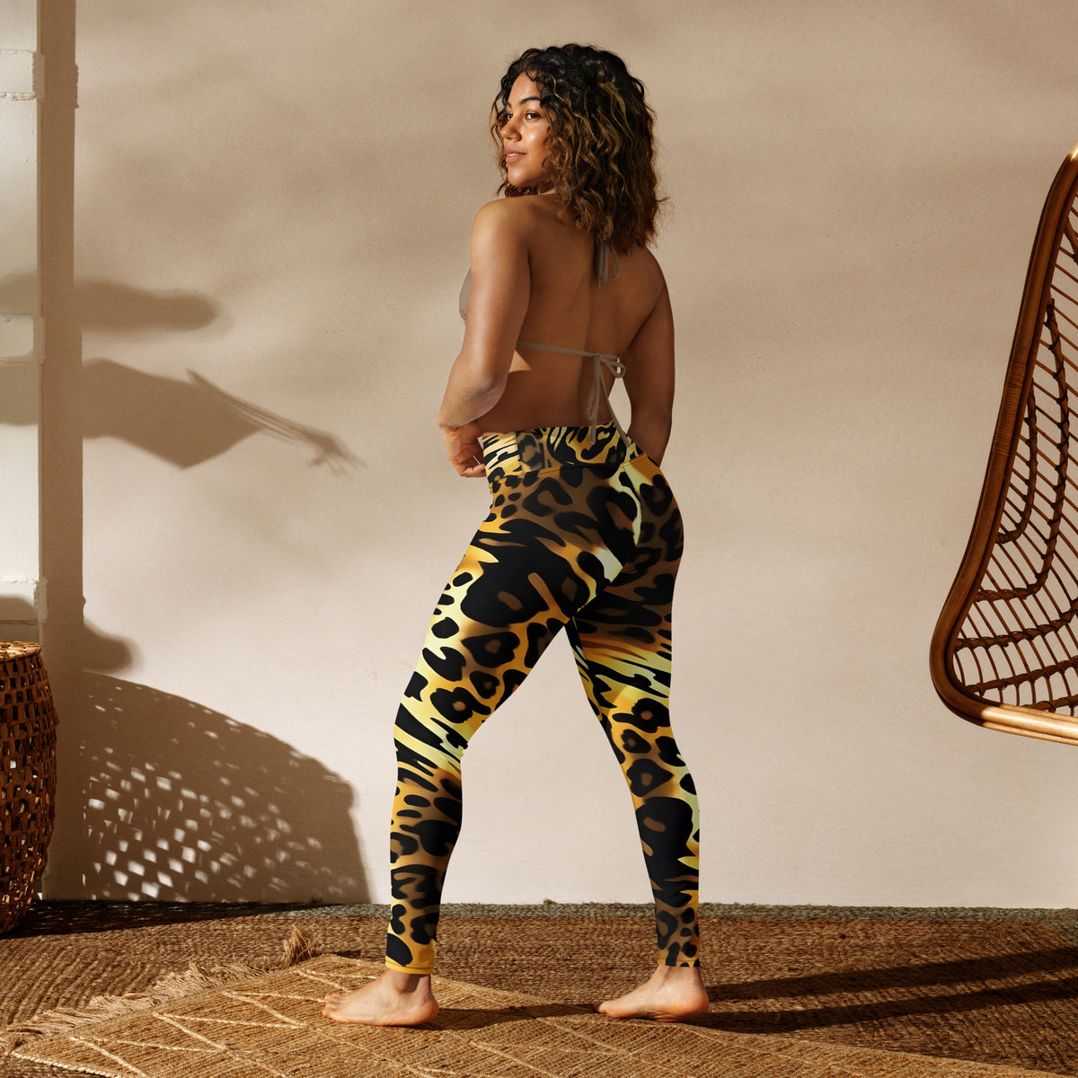 Latina Rocks Animal Print Yoga Leggings