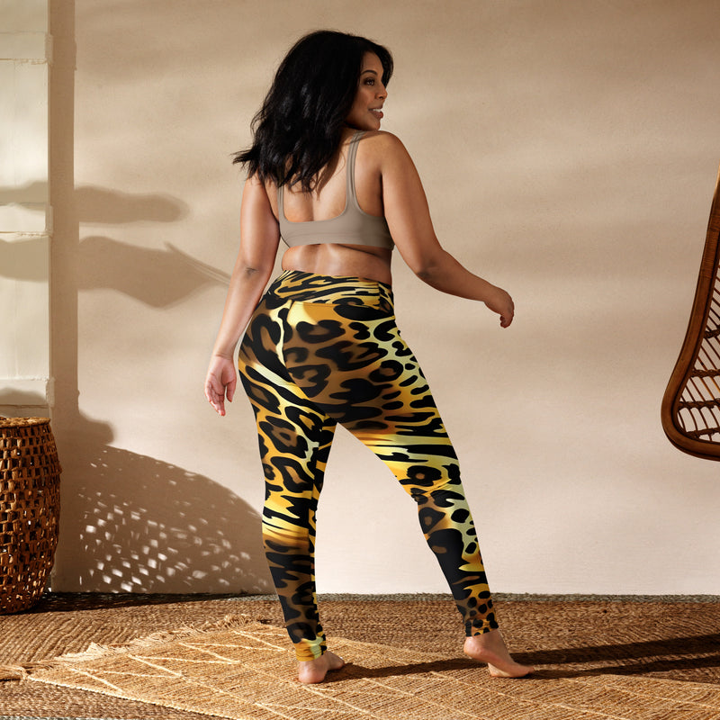 Latina Rocks Animal Print Yoga Leggings