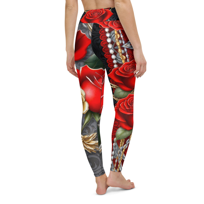 Latina Rocks Como La Flor Yoga Leggings