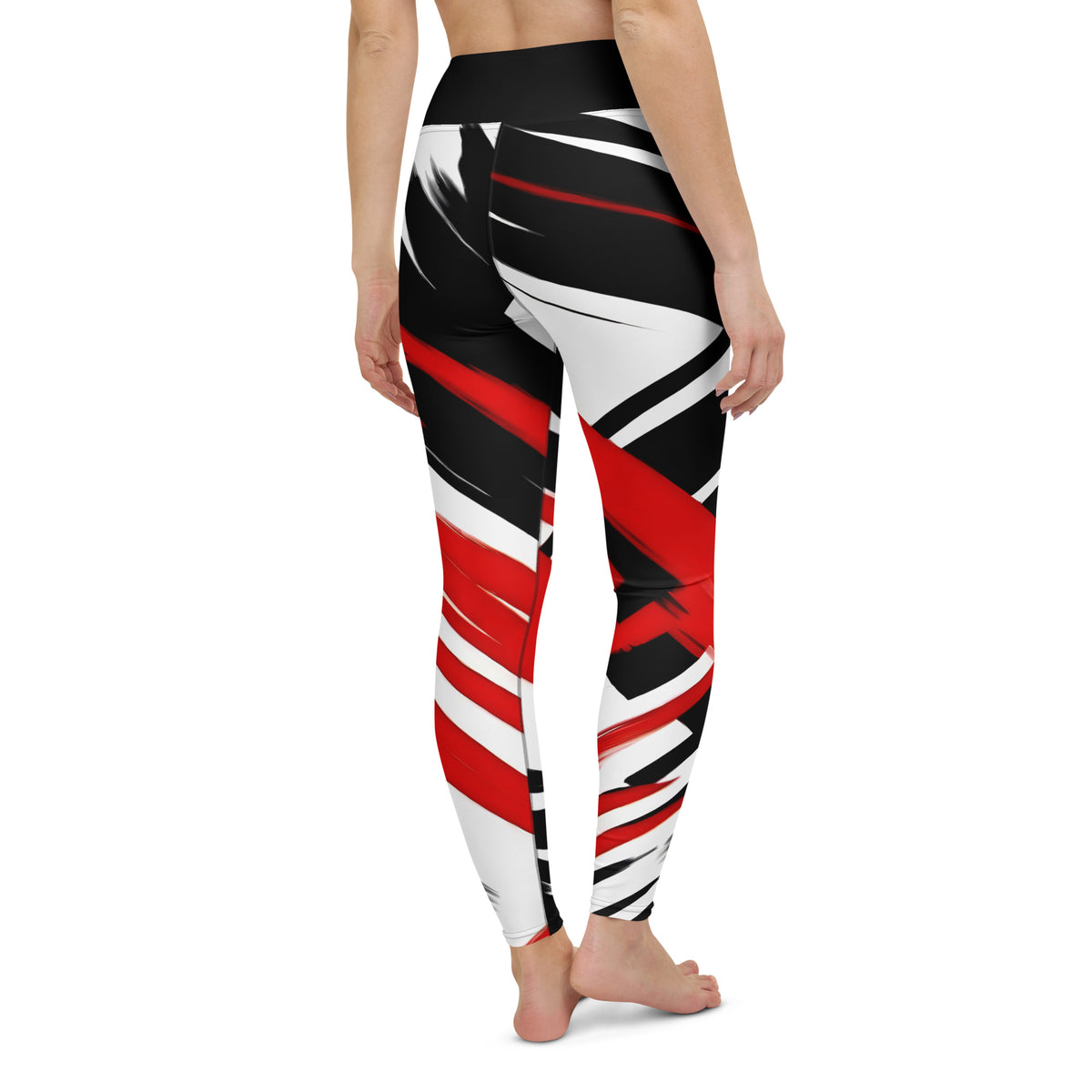 Latina Rocks Red Slasher Yoga Leggings