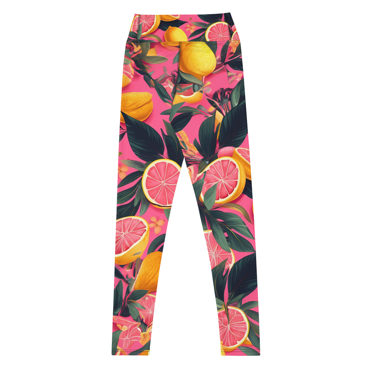 Latina Rocks Grapefruit Caribbean Yoga Leggings