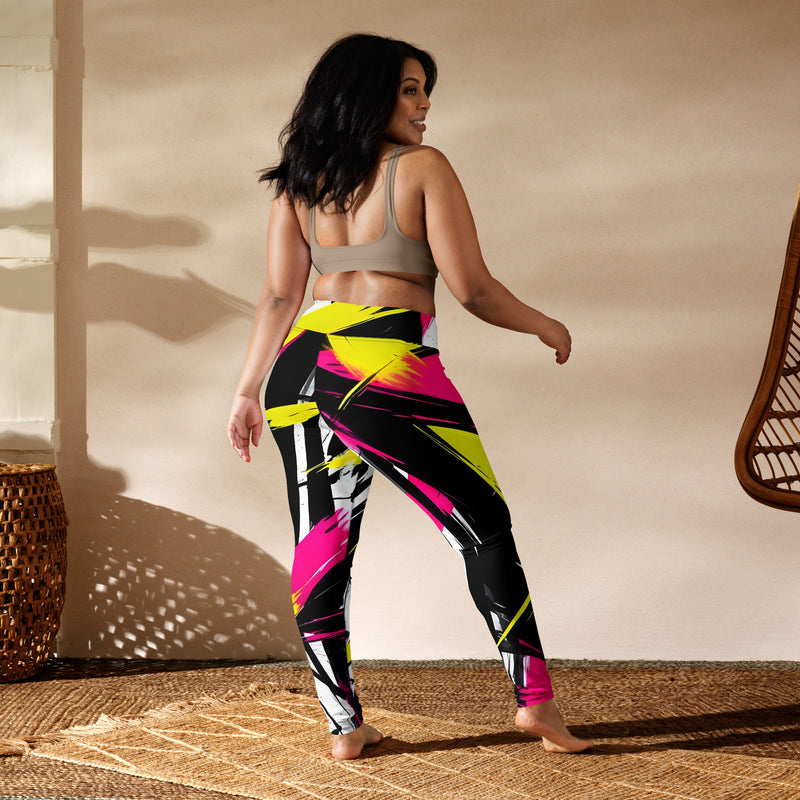 Latina Rocks Color Splash Yoga Leggings