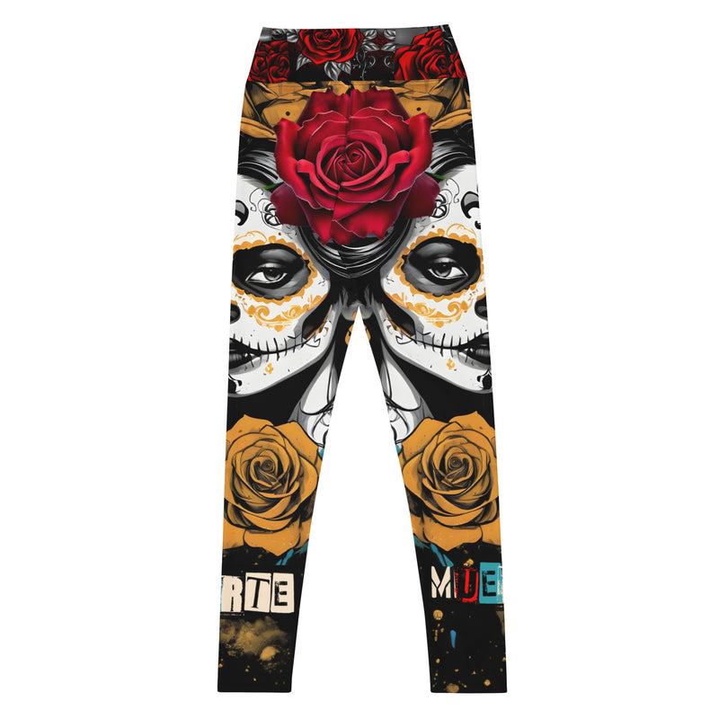 Latina Rocks La Muerte Yoga Leggings