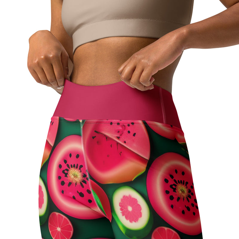 Latina Rocks Watermelon Yoga Leggings