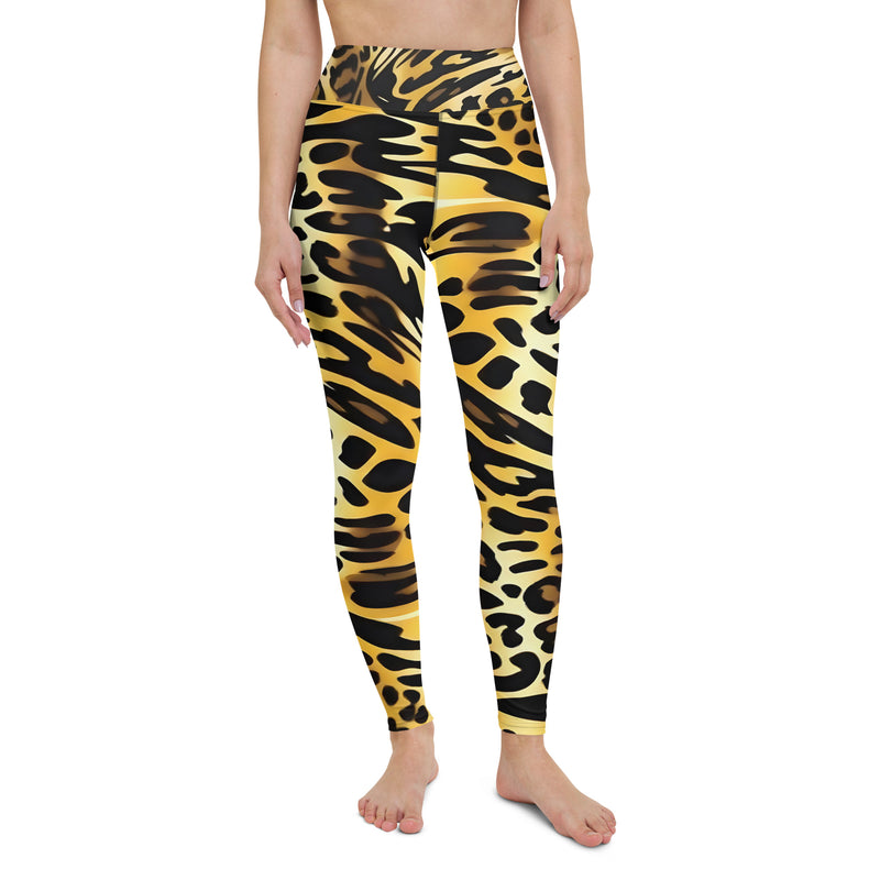 Latina Rocks Animal Print Yoga Leggings