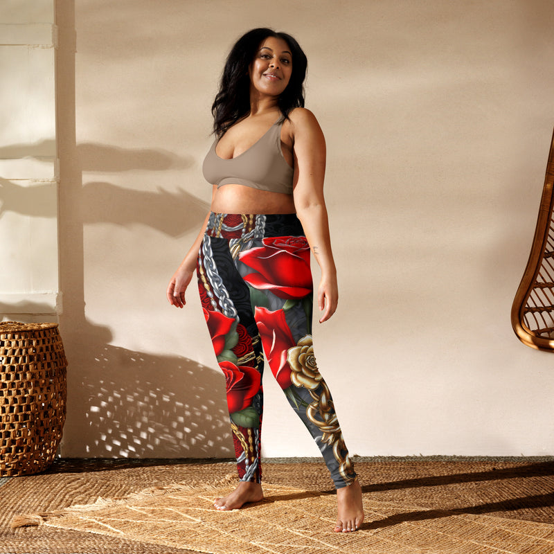 Latina Rocks Como La Flor Yoga Leggings