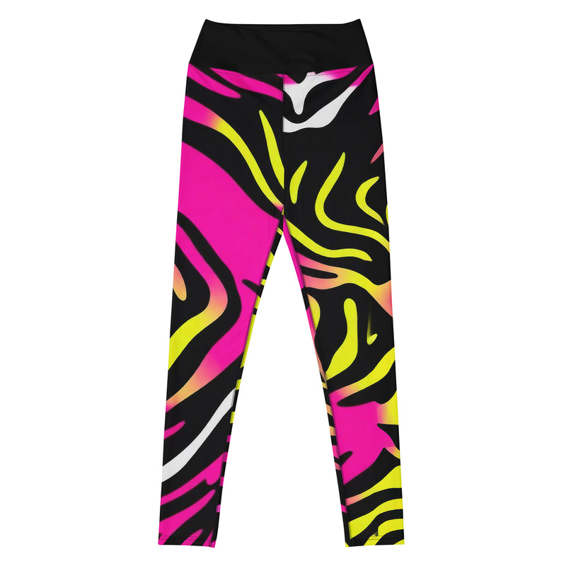 Latina Rocks Crazy Animal Print Yoga Leggings