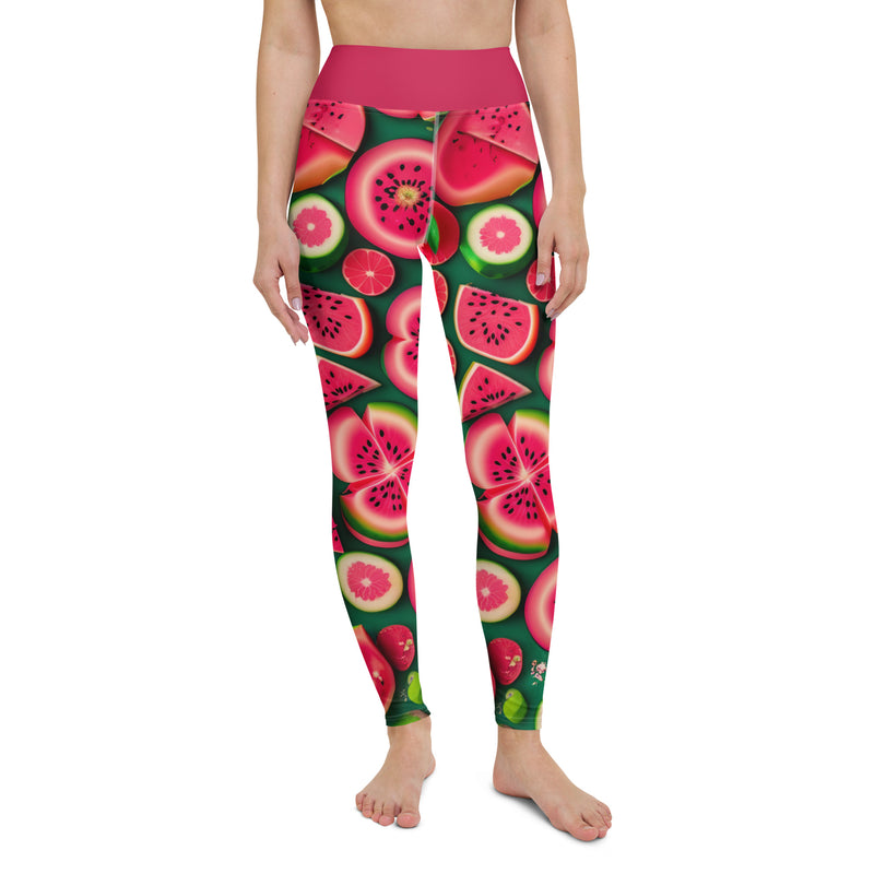 Latina Rocks Watermelon Yoga Leggings