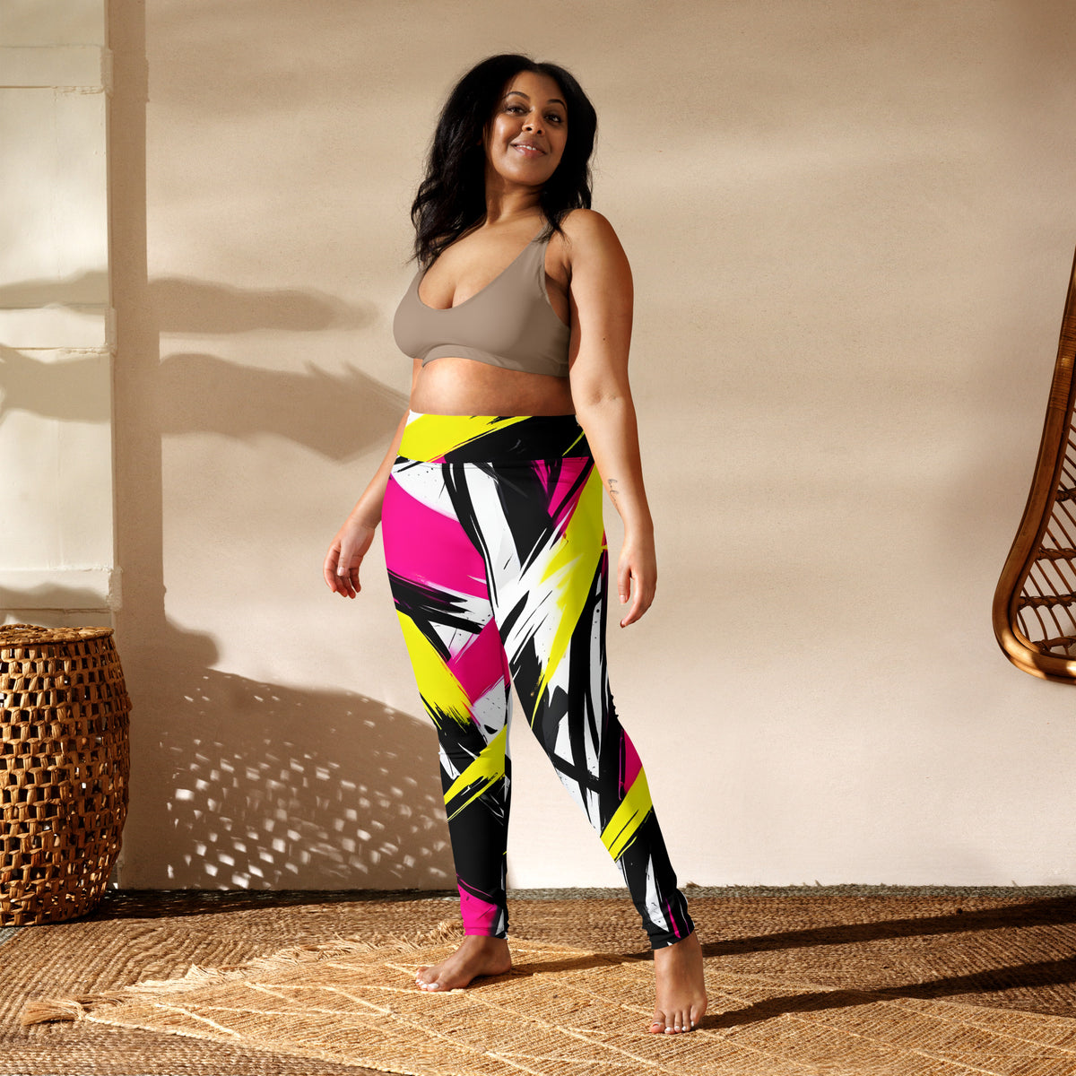 Latina Rocks Color Splash Yoga Leggings