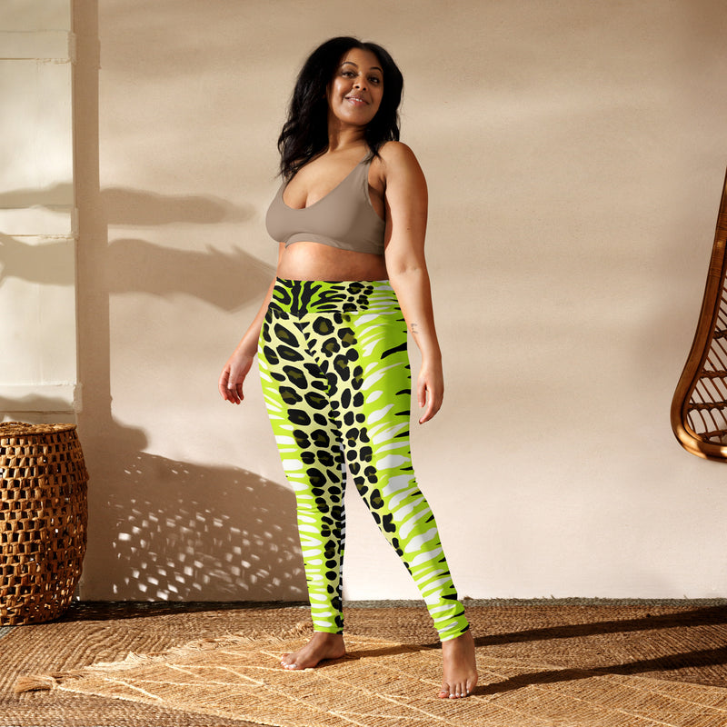 Latina Rocks Snake Print Yoga Leggings