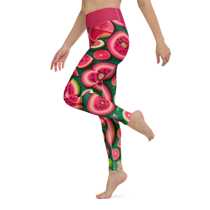 Latina Rocks Watermelon Yoga Leggings