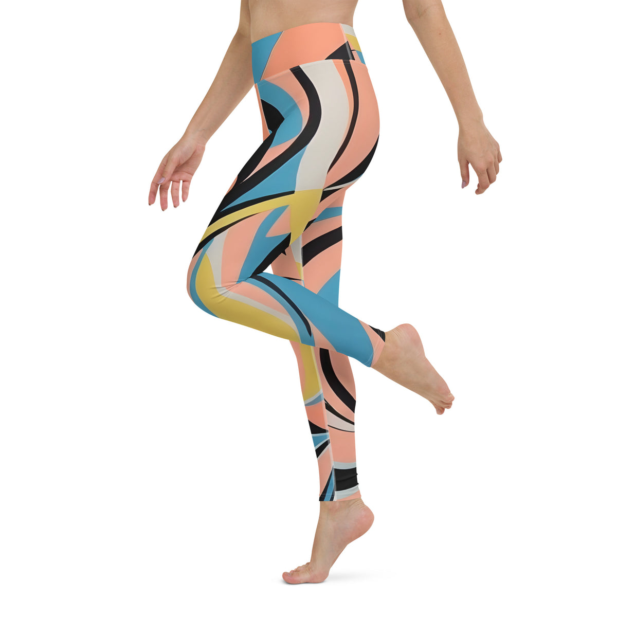 Latina Rocks Earth Tones Yoga Leggings