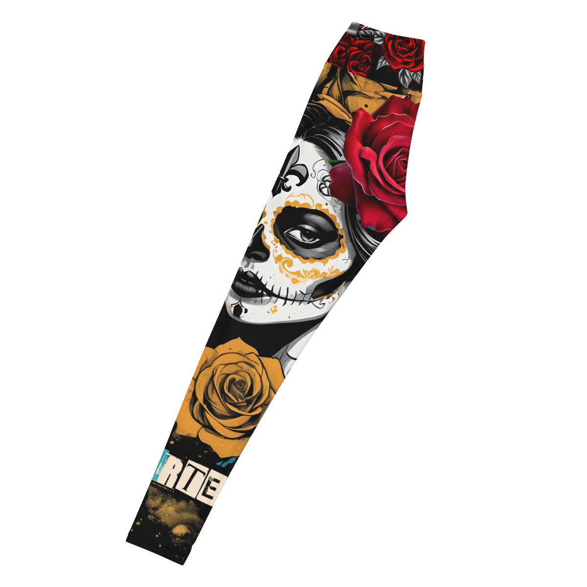 Latina Rocks La Muerte Yoga Leggings