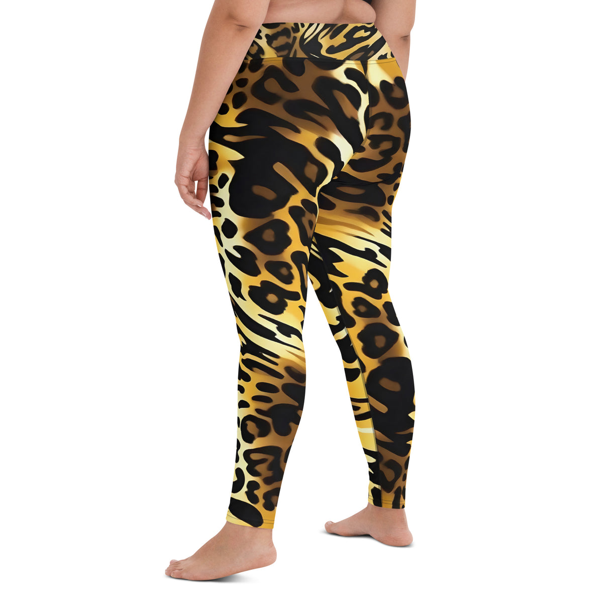 Latina Rocks Animal Print Yoga Leggings