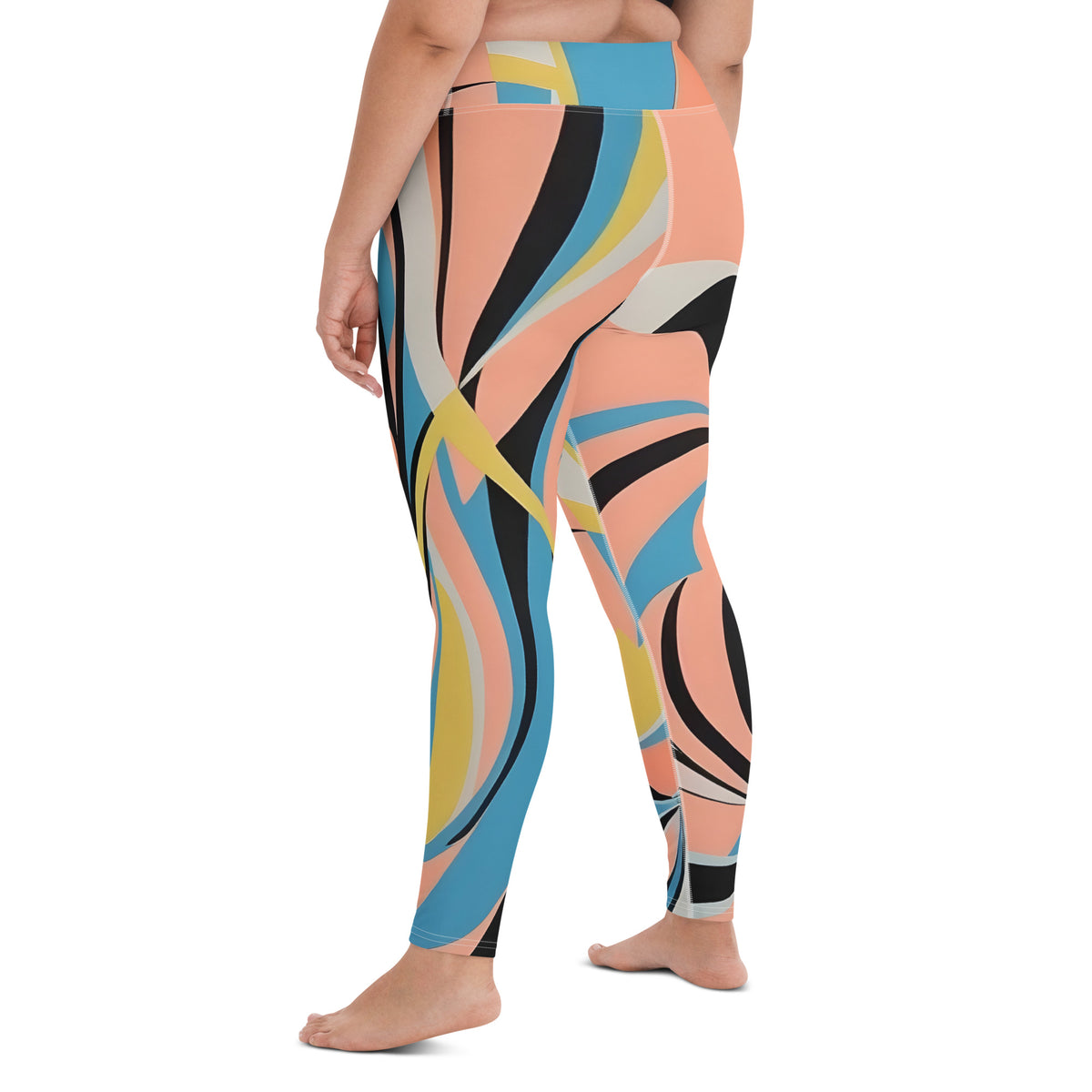 Latina Rocks Earth Tones Yoga Leggings