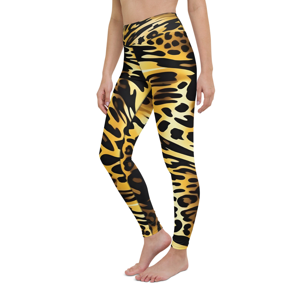 Latina Rocks Animal Print Yoga Leggings