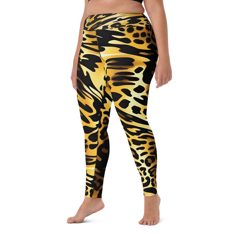 Latina Rocks Animal Print Yoga Leggings