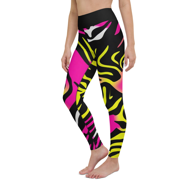 Latina Rocks Crazy Animal Print Yoga Leggings