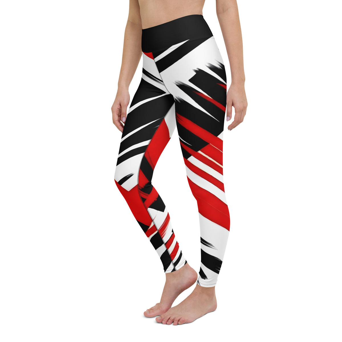 Latina Rocks Red Slasher Yoga Leggings